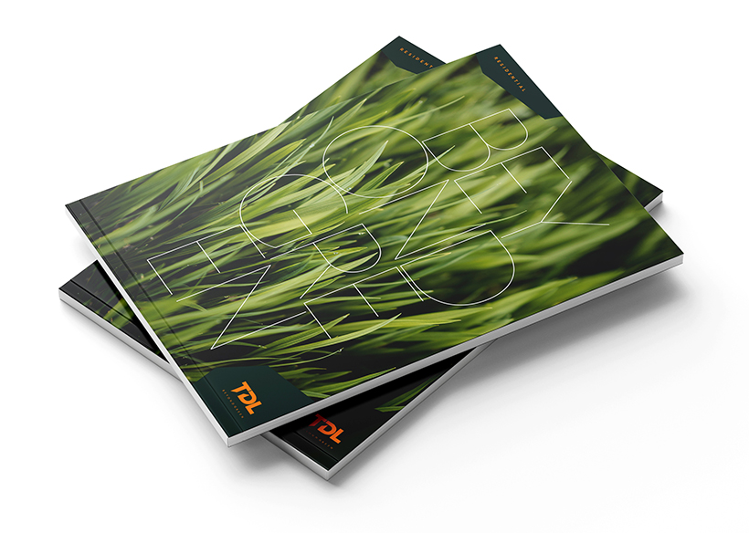 Tim Davies Landscaping brochure about our residential landscape design work and process.